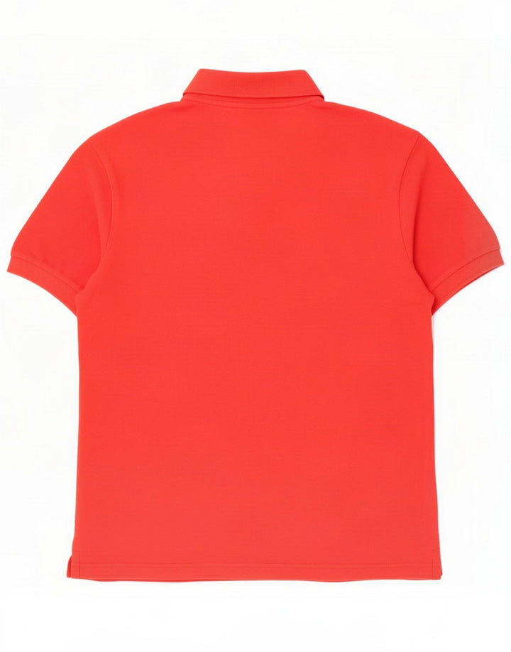 Camisa polo masculina Fila IT 50 algodão vermelho médio
