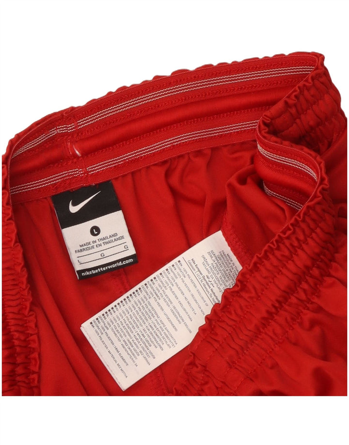 Nike Mens Sport Shorts Grande Poliéster Vermelho