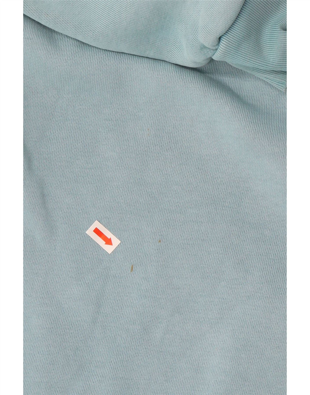 ADIDAS Mens Hoodie Jumper Grande Algodão Azul
