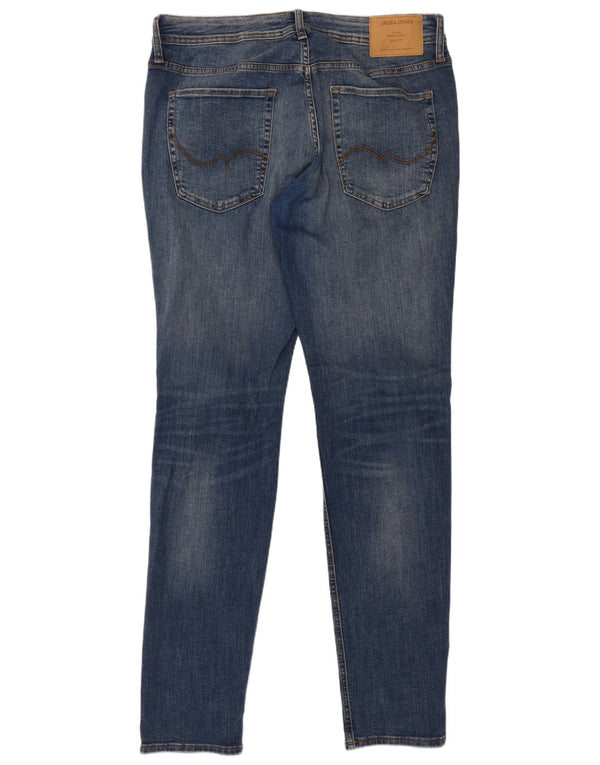 Jeans skinny masculino Jack & Jones W36 L34 algodão azul