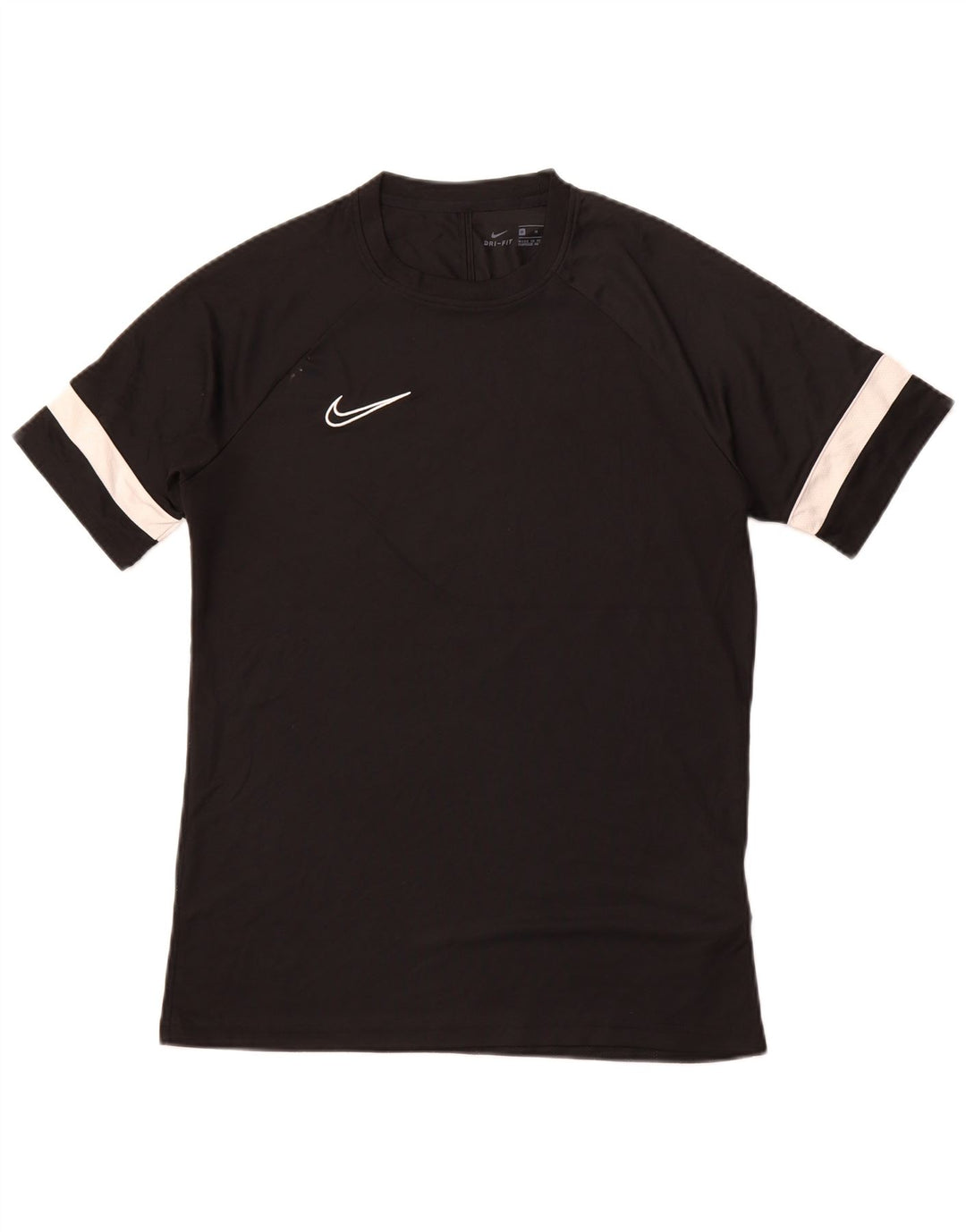 Camiseta masculina NIKE Top médio preto poliéster esportivo