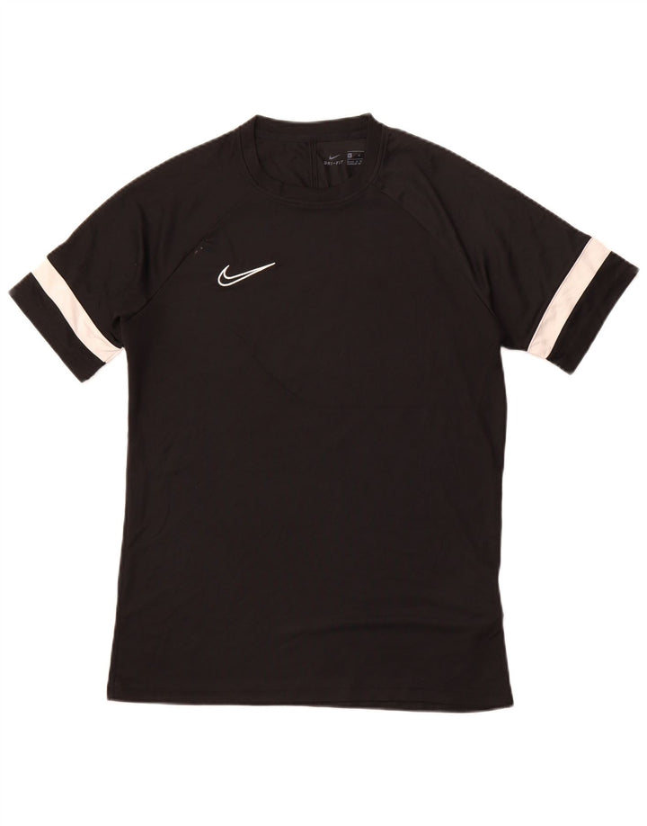 Camiseta masculina NIKE Top médio preto poliéster esportivo