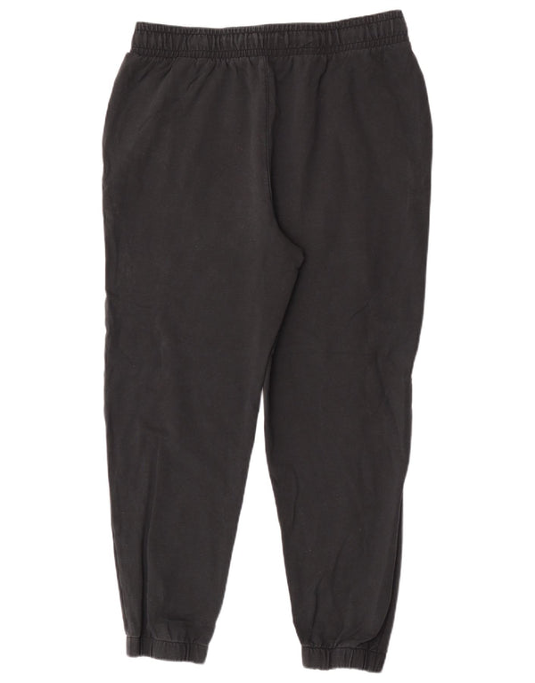 Calça de treino feminina Marks & Spencer Joggers Reino Unido 14 grande algodão preto