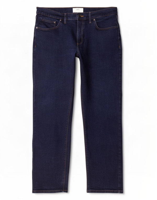 Jeans retos masculinos Marks & Spencer W36 L29 algodão azul marinho