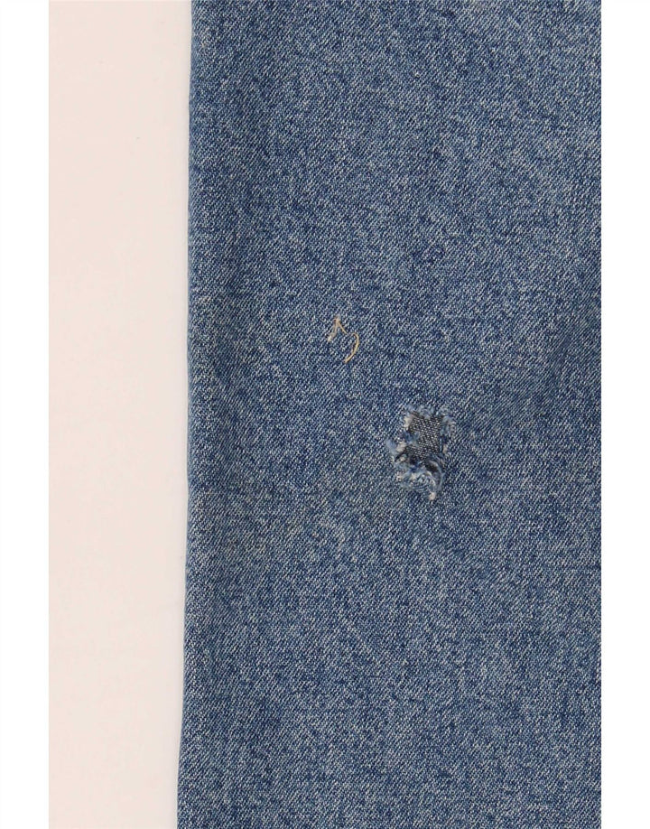 Jeans cônicos femininos Invicta W31 L28 algodão azul