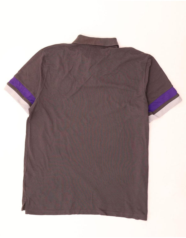 Camisa polo masculina Nike Arsenal 2XL cinza colorblock algodão