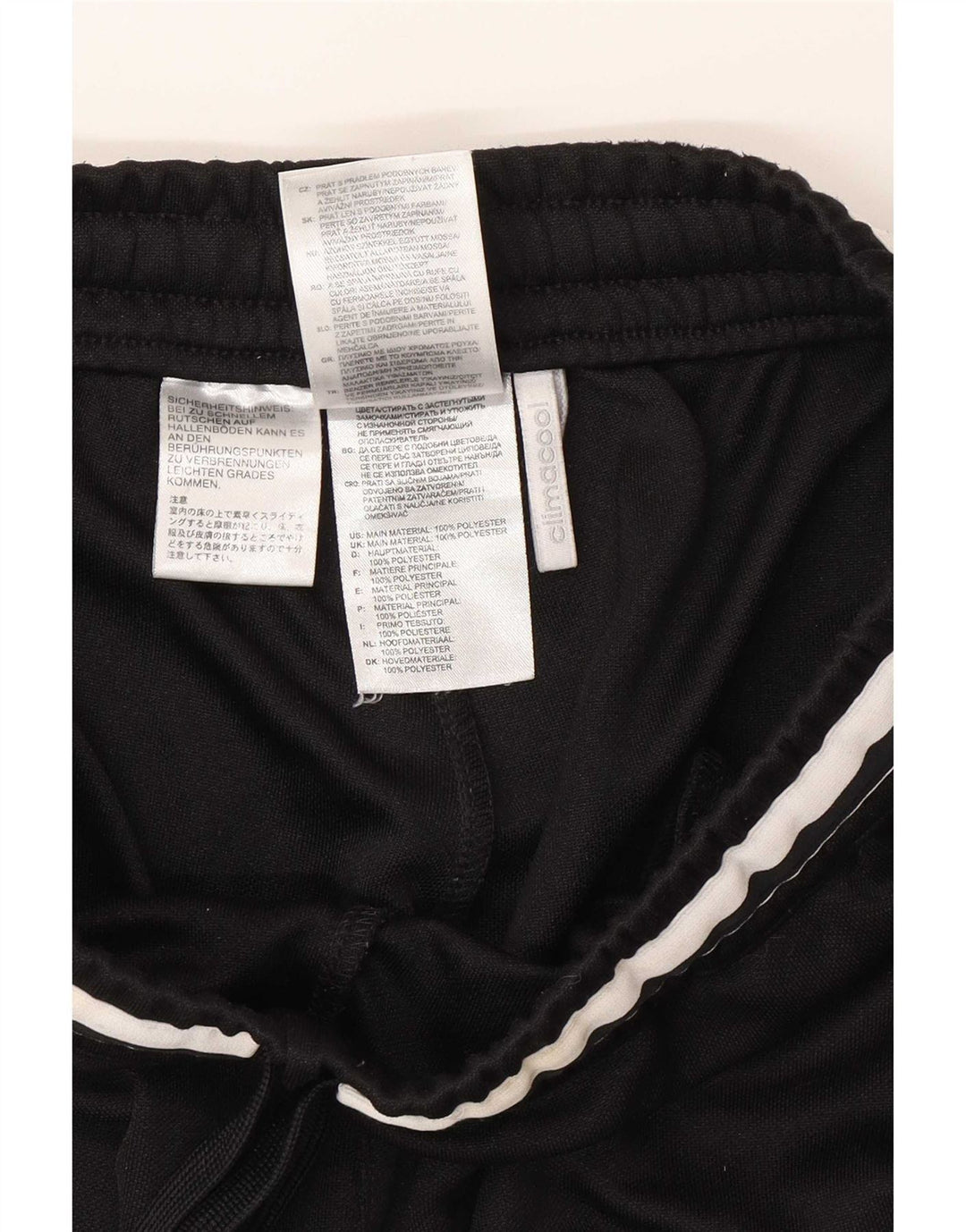 Calça Adidas Mens Treino XS Poliéster Preto