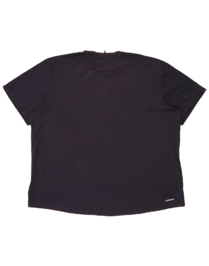 Camiseta masculina ADIDAS Aeroready Top XL azul marinho poliéster