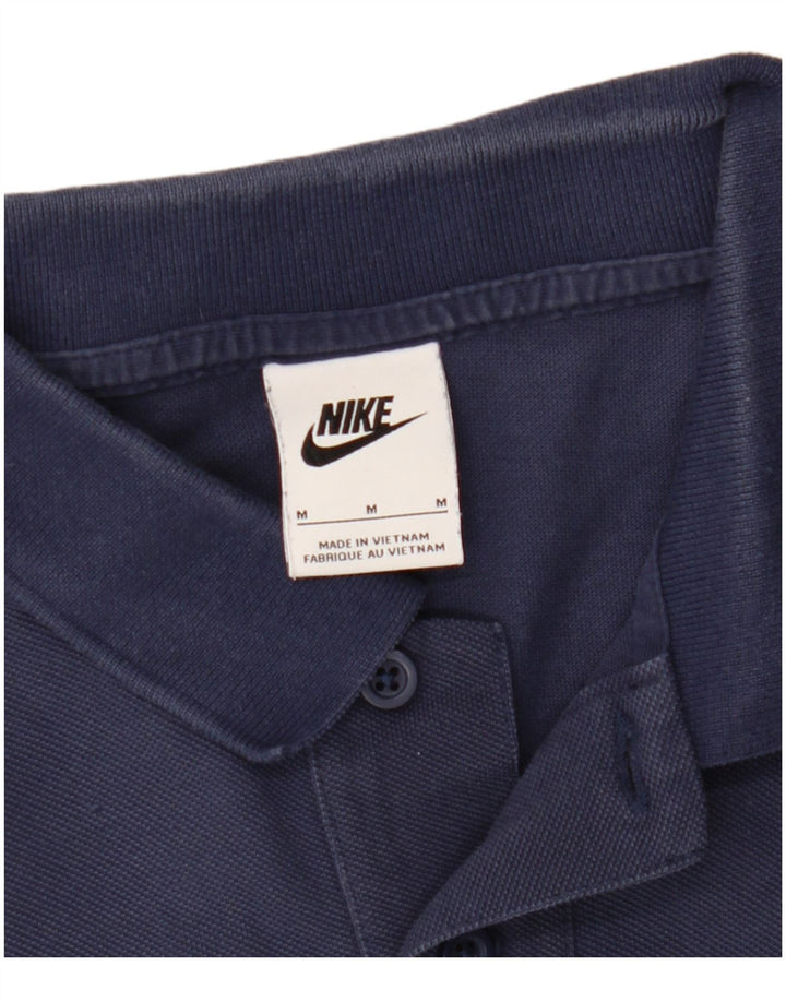Camisa polo masculina Nike média azul marinho