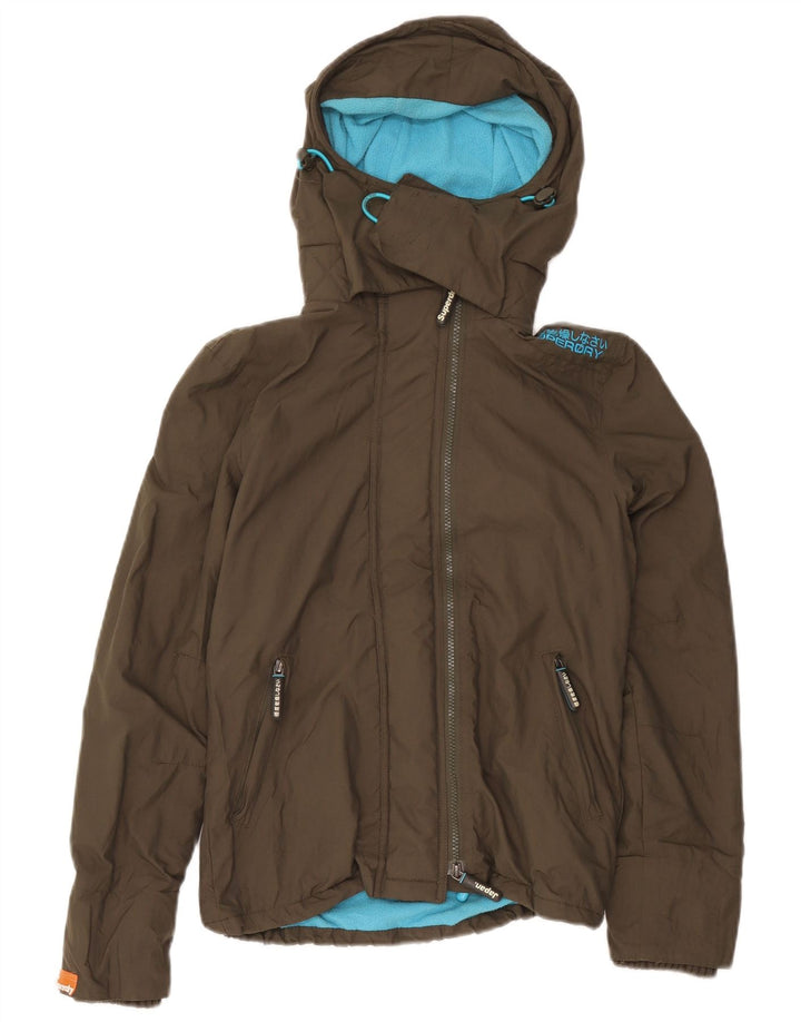 Jaqueta corta-vento masculina Superdry UK 34 XS verde