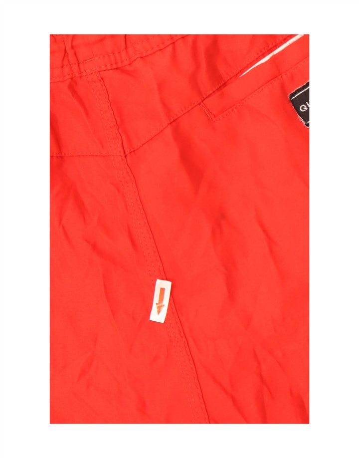 Shorts esportivos masculinos Quiksilver grande poliéster vermelho