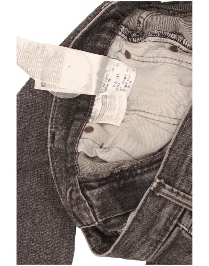 Levi's Masculino 510 Skinny Jeans W31 L32 Cinza Algodão