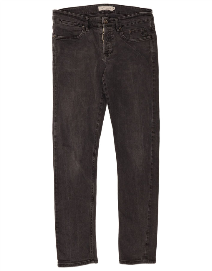 SIVIGLIA Mens Jeans Slim W35 L34 Algodão Cinza