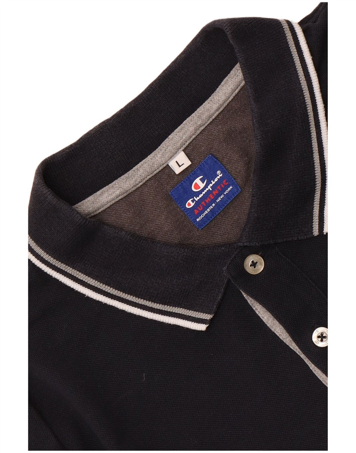 Camisa polo masculina Champion grande azul marinho