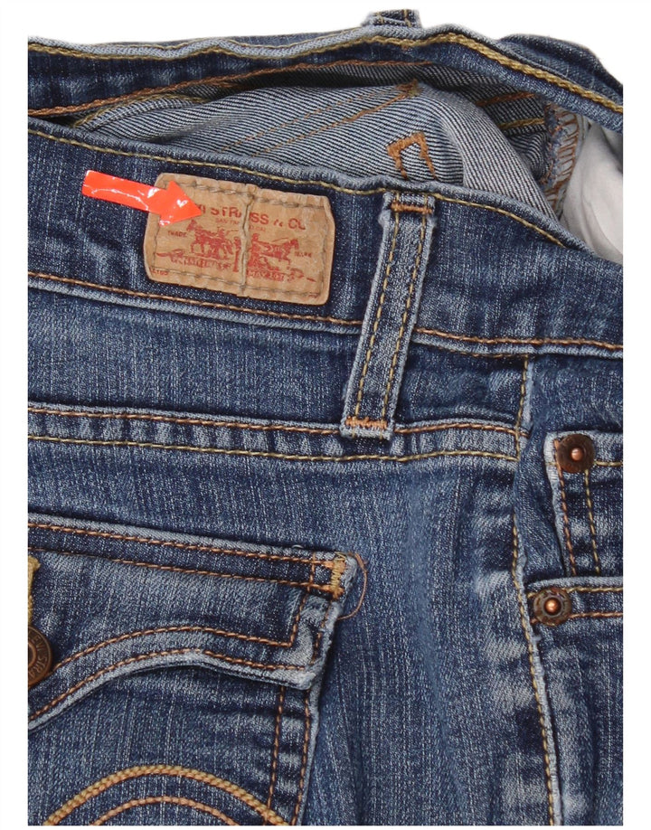 Calça jeans feminina Levi's 524 Super Low Skinny W36 L31 Azul