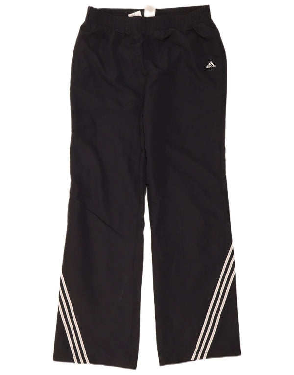 Calça de treino feminina Adidas UK 16 grande cinza poliéster