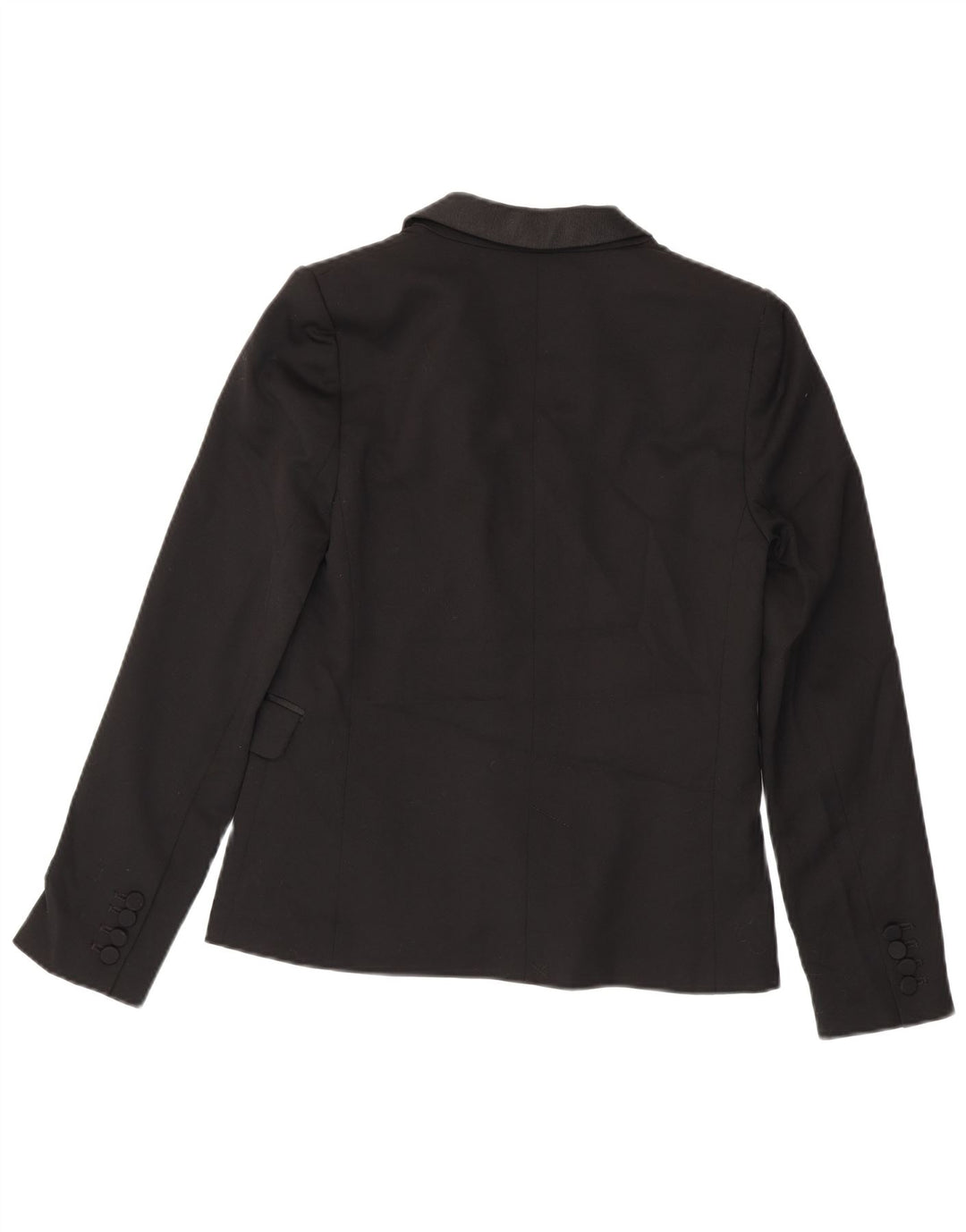 Jaqueta blazer feminina Jack Wills University Outfitters Reino Unido 10 pequena preta