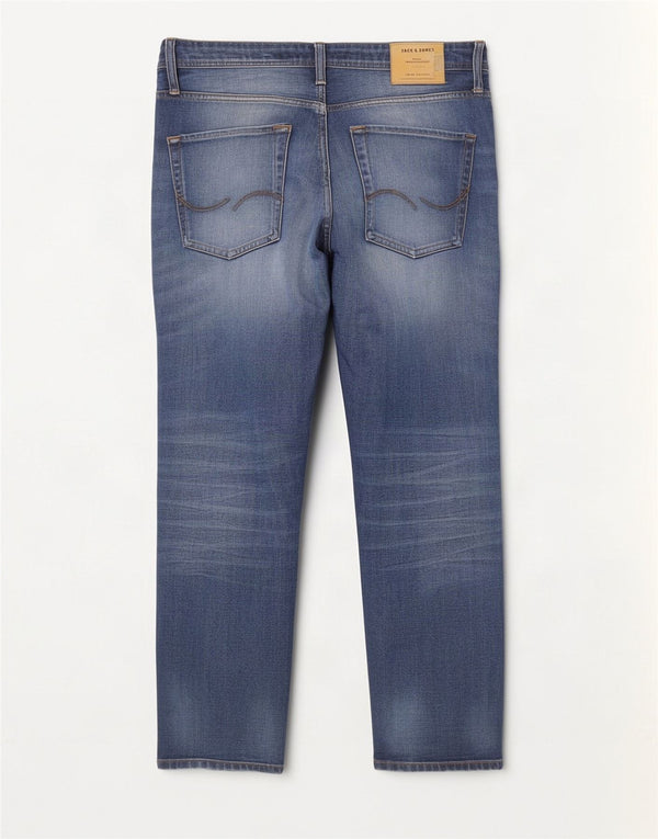Jack & Jones Masculino Mike Comfort Fit Jeans Slim W32 L30 Azul