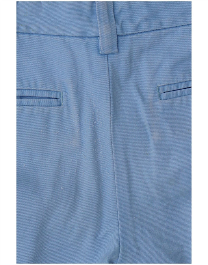 POLO RALPH LAUREN Menino Chino Shorts 15-16 Anos W30 Azul Algodão