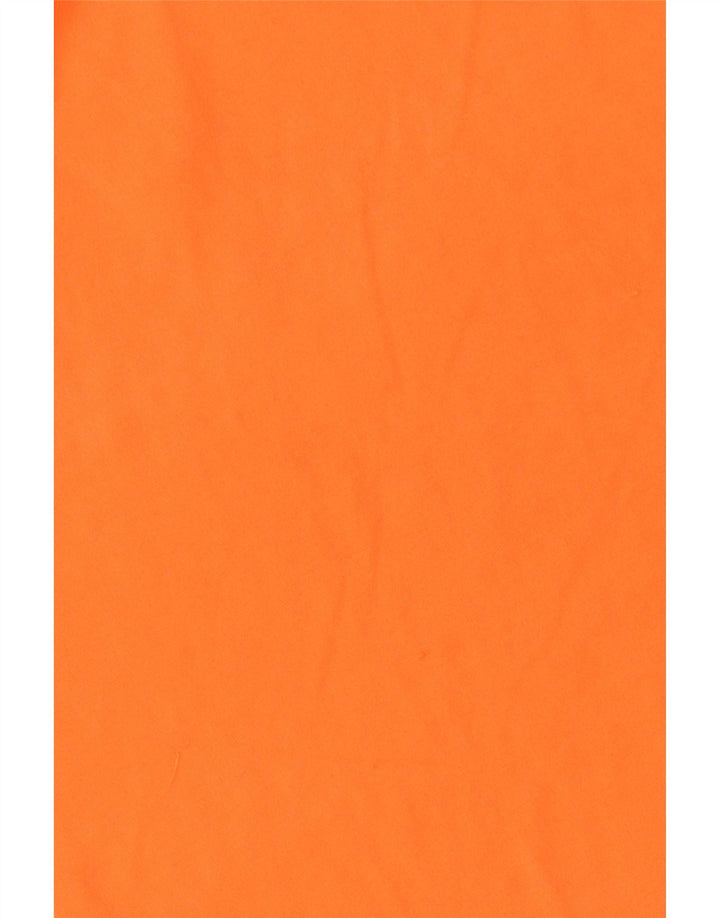 Camiseta UNDER ARMOUR Meninos 11-12 Anos Grande Poliéster Laranja