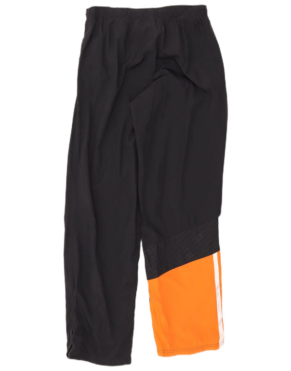 Calça de treino masculina PUMA médio preto colorblock poliéster