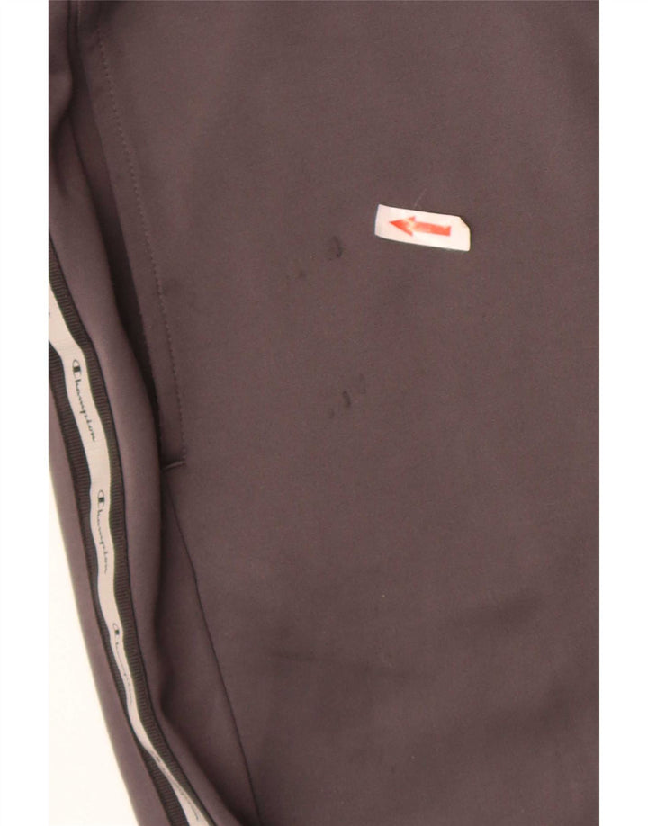 Calça esportiva masculina Champion Graphic Joggers cinza médio colorblock