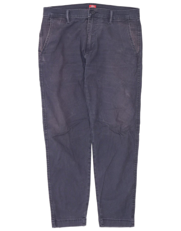 Calça Levi's Slim Chino Masculina W32 L30 Azul Algodão