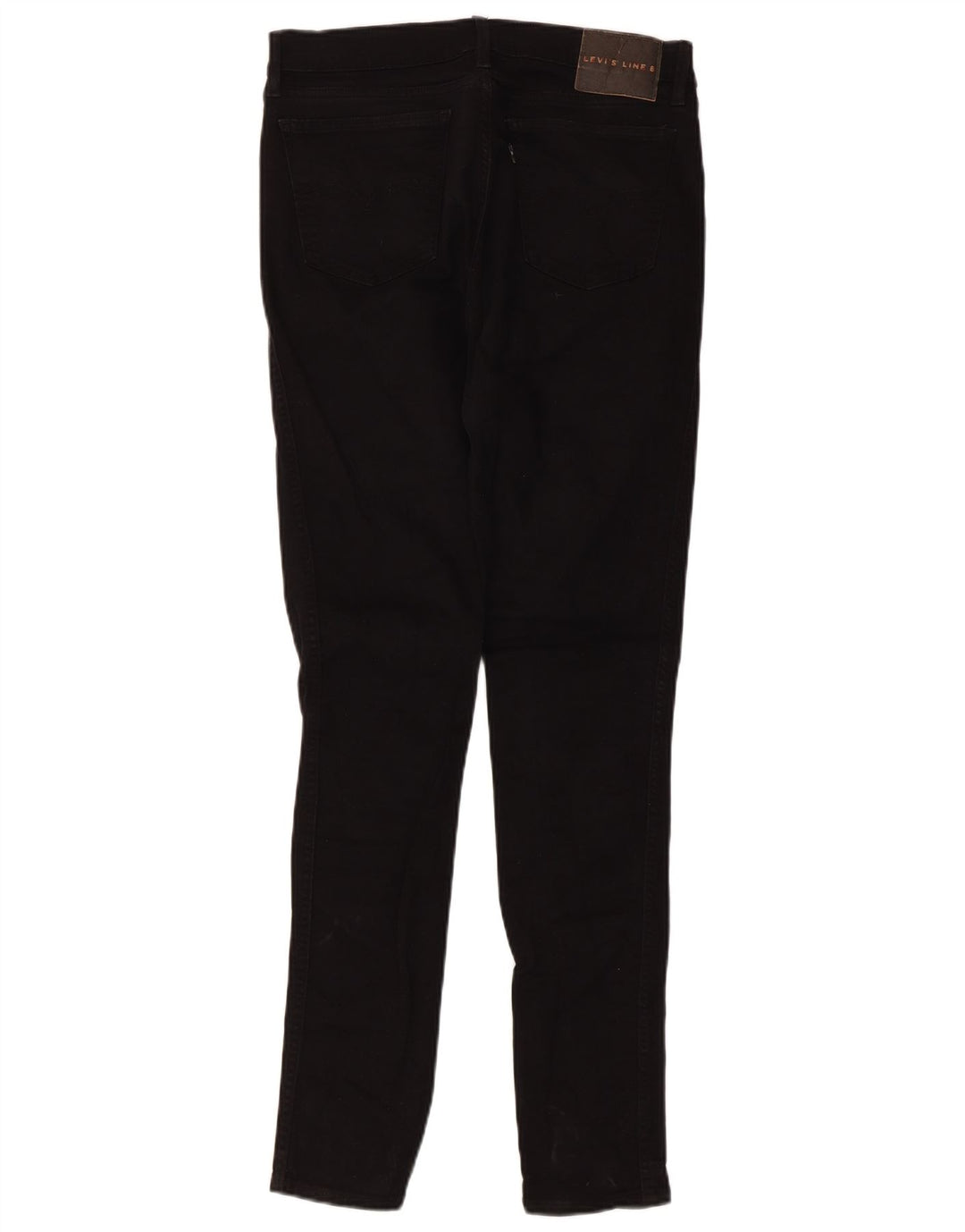 Jeans skinny feminino Levi's W30 L30 algodão preto