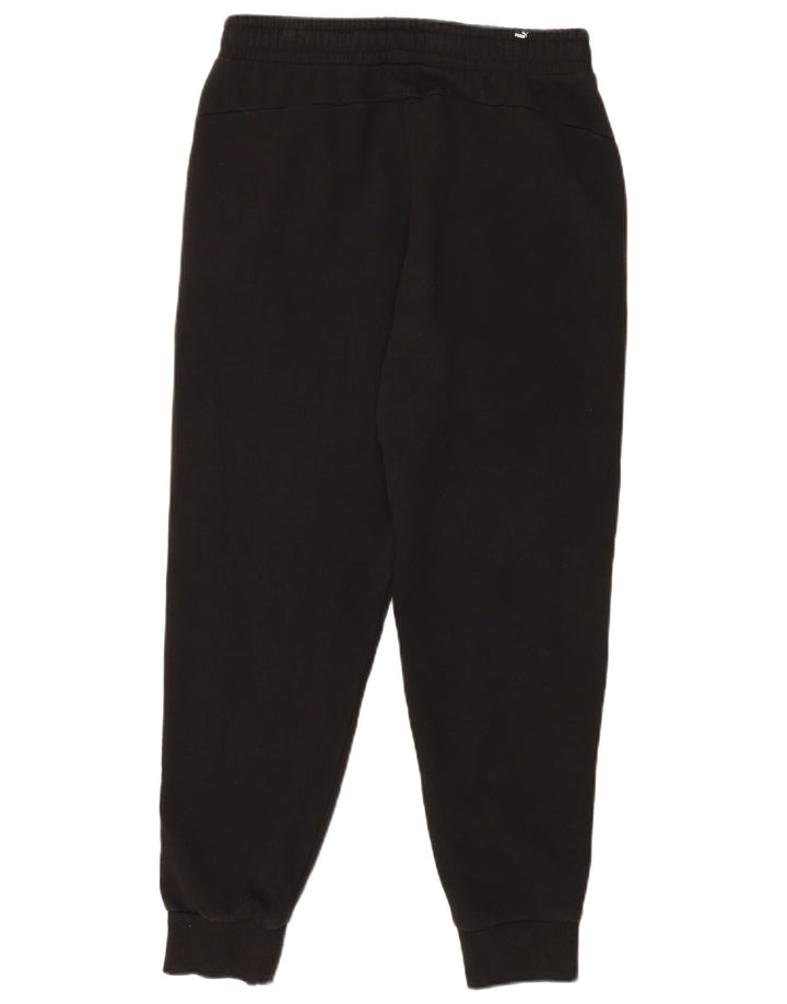 Calça de treino masculina PUMA joggers grande algodão preto