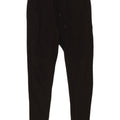 Zara Calça de treino masculina Joggers médio preto poliéster