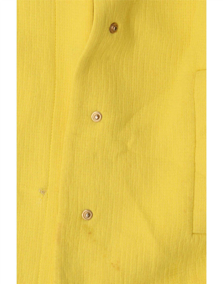 Jaqueta Blazer Feminina Zara Reino Unido 14 Grande Amarelo