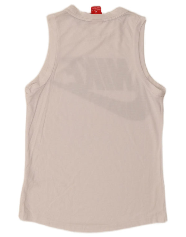 Colete gráfico masculino Nike XS branco