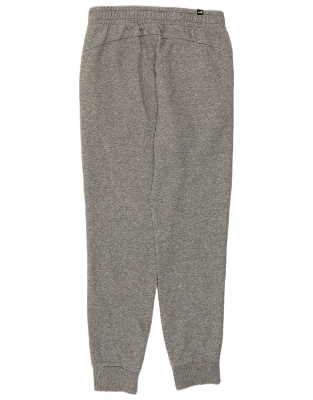 Calça de treino masculina Puma Joggers cinza médio algodão manchado