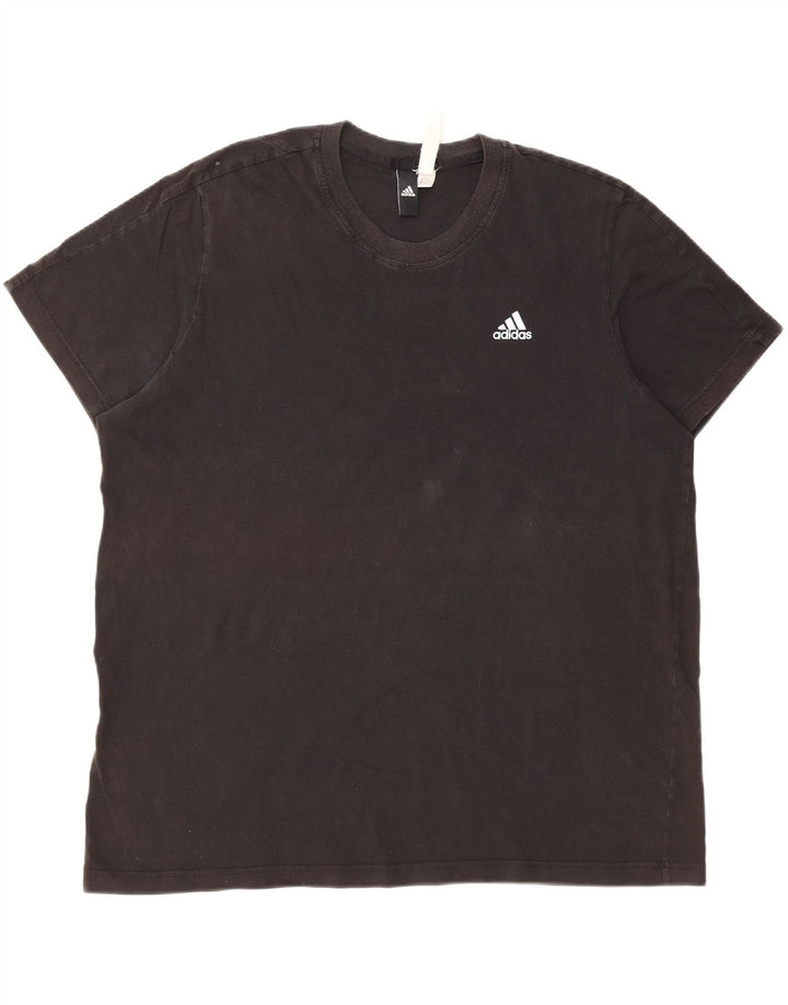 Camiseta masculina ADIDAS Top 2XL algodão preto