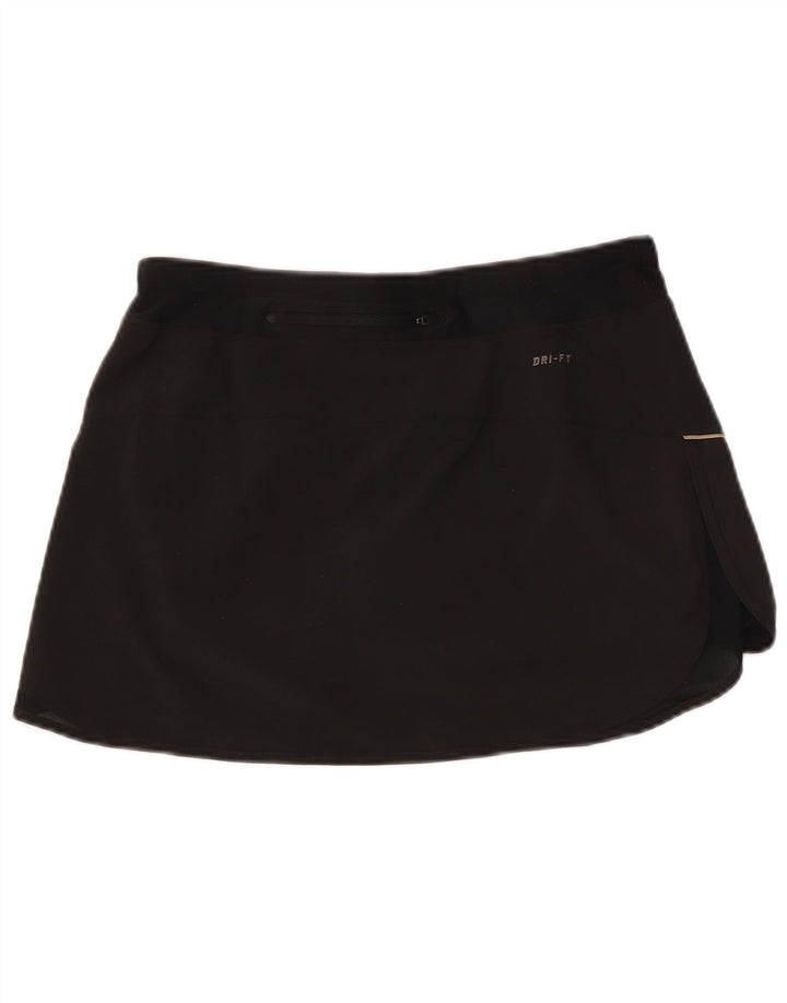 Adidas Womens Dri Fit Skort UK 14 Médio Preto