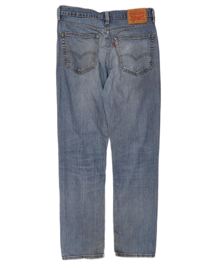 Levi's Masculino 541 Tapered Jeans W30 L32 Azul Algodão