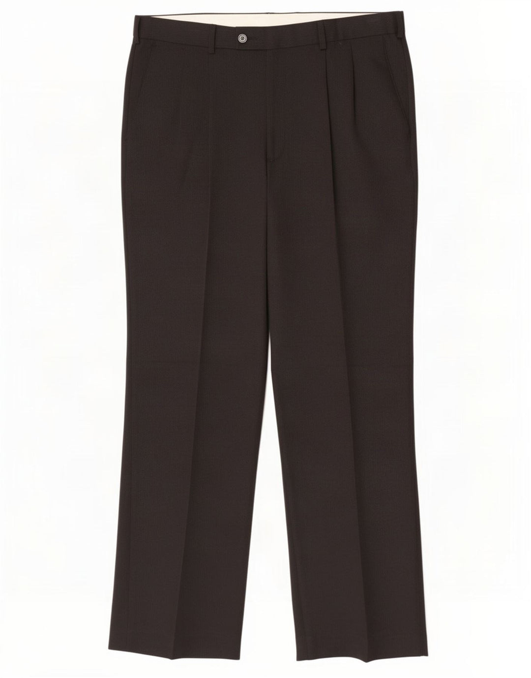 Farah Mens Pegged Suit Calça W36 L30 Poliéster Preto