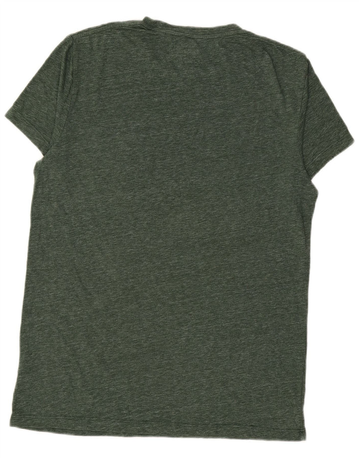 Camiseta masculina JACK WILLS grande algodão verde