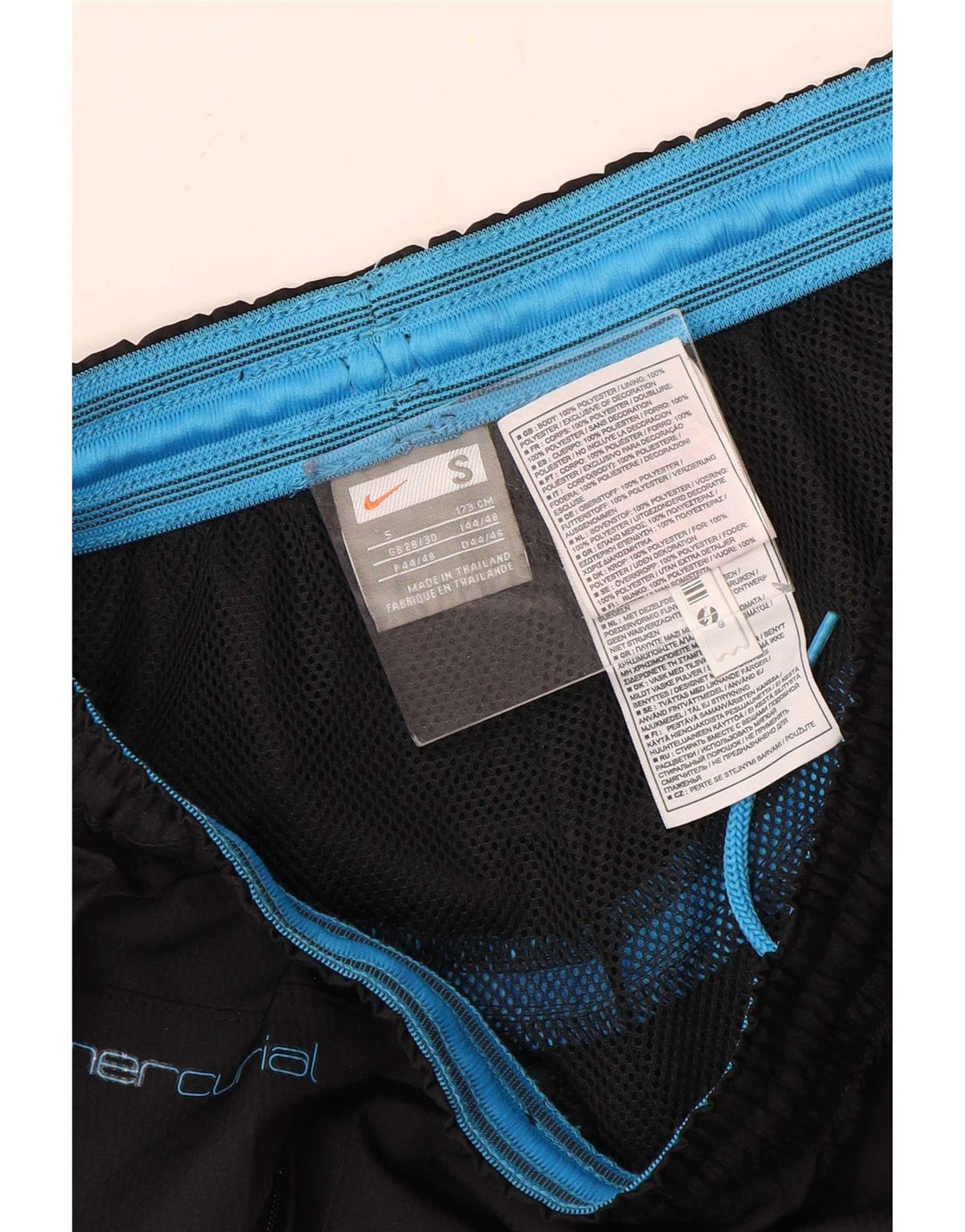 Calça Nike Masculina Treino Pequena Poliéster Preta