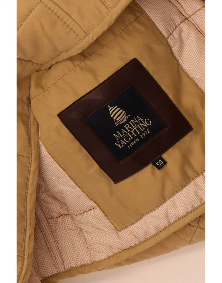 Colete acolchoado masculino Marina Yachting IT 50 grande bege