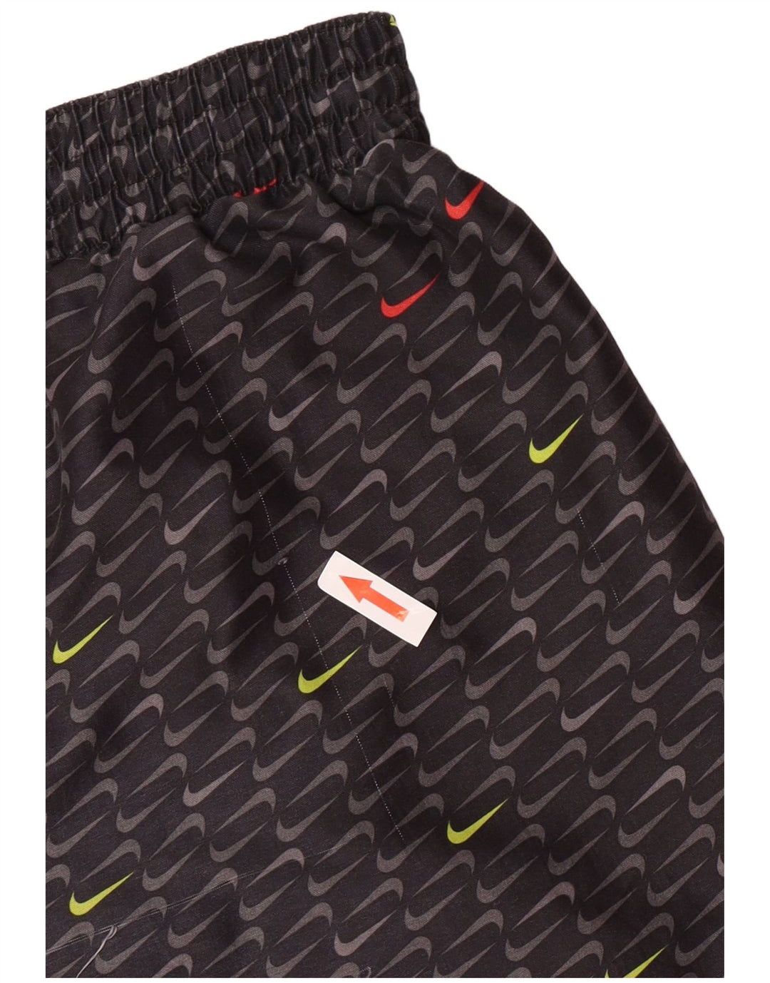 Shorts de natação Nike masculino gráfico grande cinza