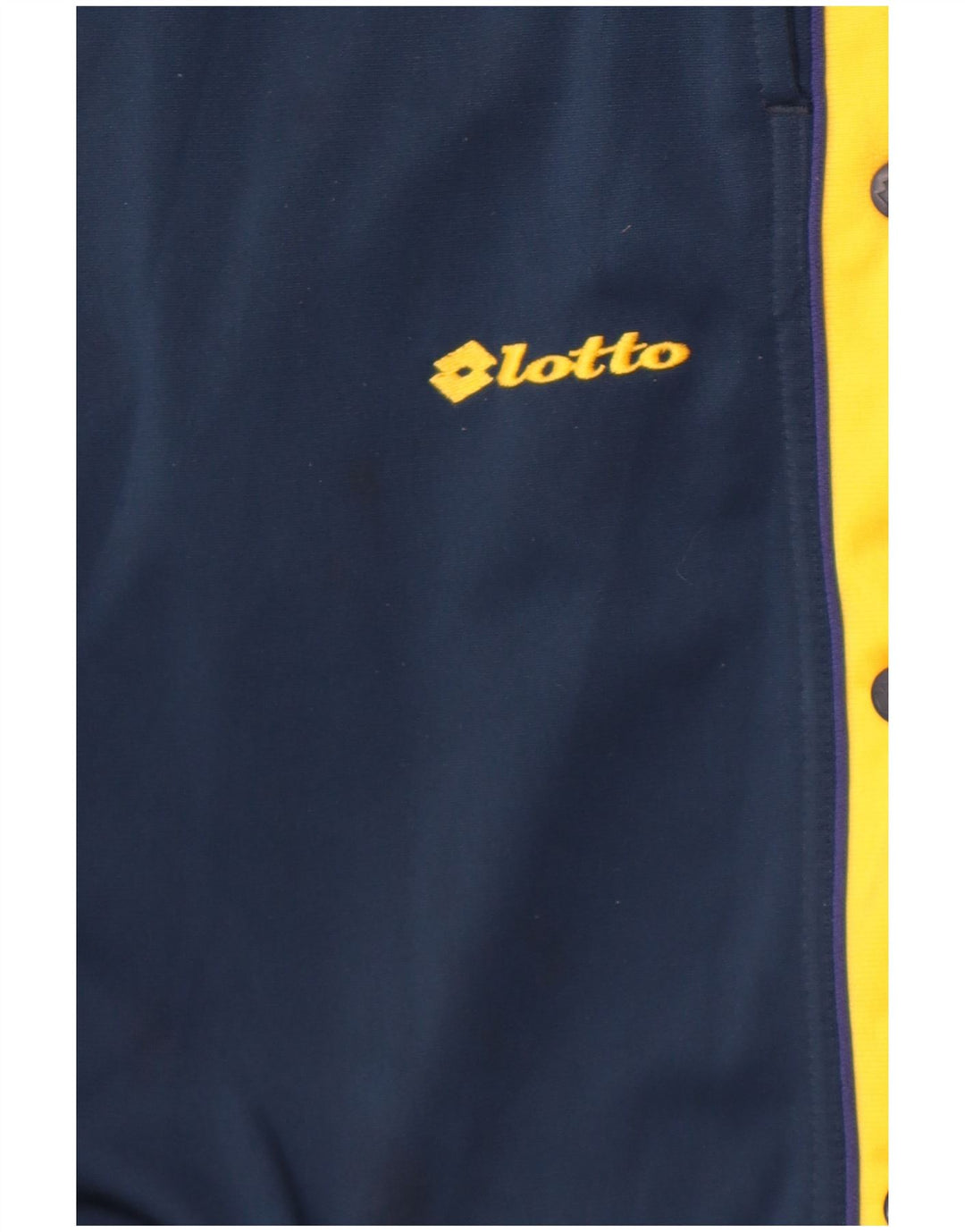 Calça de treino masculina Lotto Joggers médio azul marinho colorblock