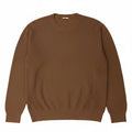 Suéter masculino Carrera com gola redonda 2XL algodão marrom