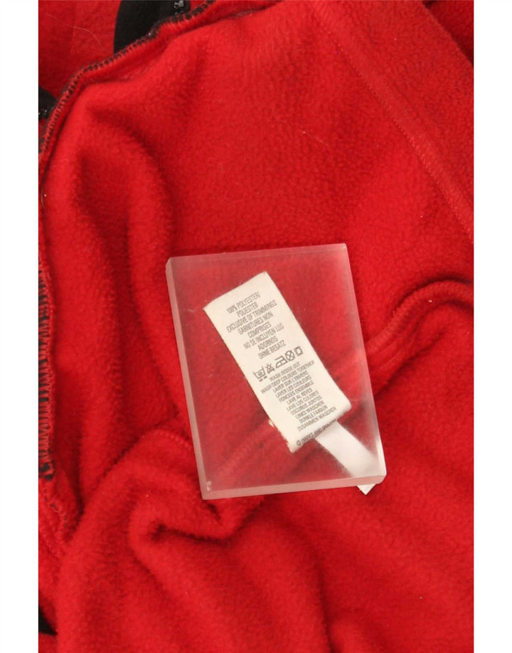 Jaqueta de lã masculina Marks & Spencer St. Michael Reino Unido 16 grande poliéster vermelho