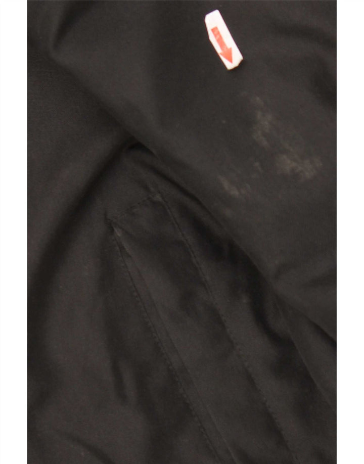Jaqueta corta-vento masculina Kappa UK 42 XL poliéster preto