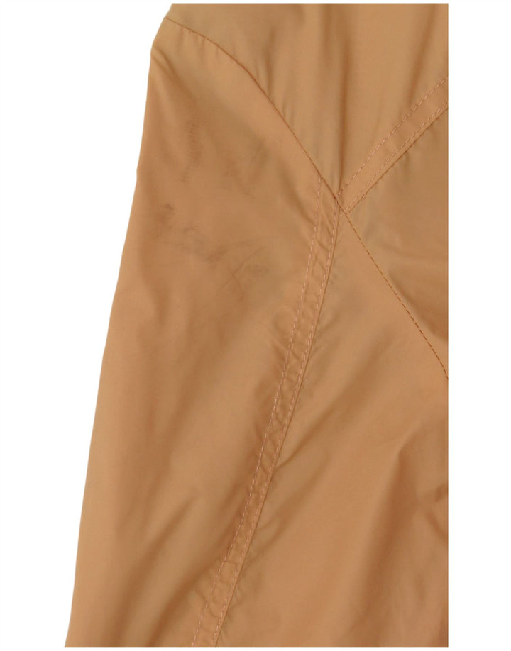 Zu Elements Jaqueta bomber feminina UK 10 pequena poliamida bege