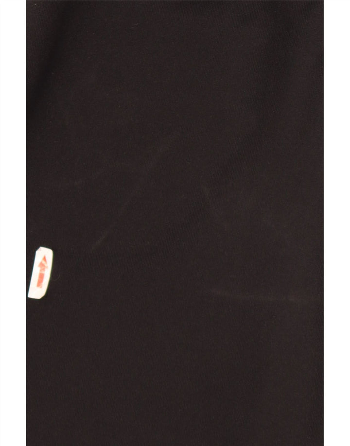 Calça de treino feminina Adidas UK 12 poliéster preto médio
