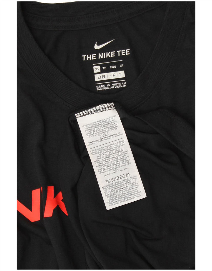 Camiseta Nike Masculina Dri Fit Graphic XS Preto Poliéster