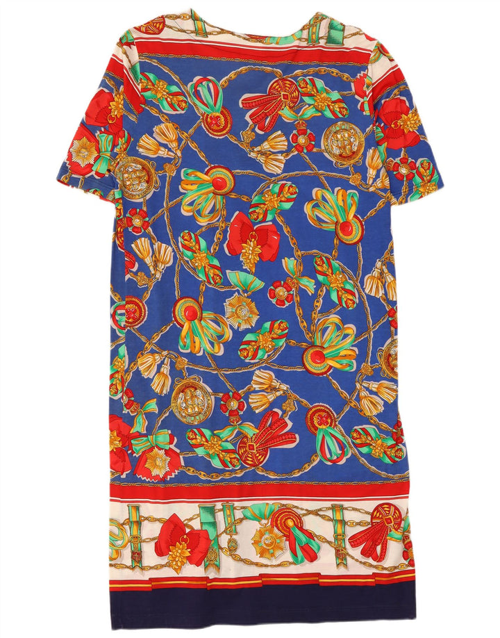 Maglificio MG vestido camisa feminino com estampa abstrata IT 50 XL multicolorido