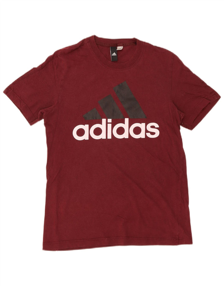 Camiseta Adidas Masculina Graphic Top Pequena Marrom